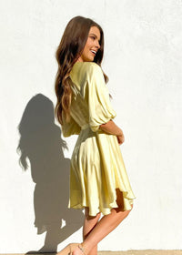 Sweet Memories Flow Dress - Light Honey Dress MerciGrace Boutique.