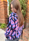 This Is Wild Sweater - Black Multi Tops MerciGrace Boutique.
