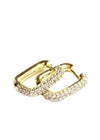 Tylar Earrings - Gold/Crystal Earrings MerciGrace Boutique.