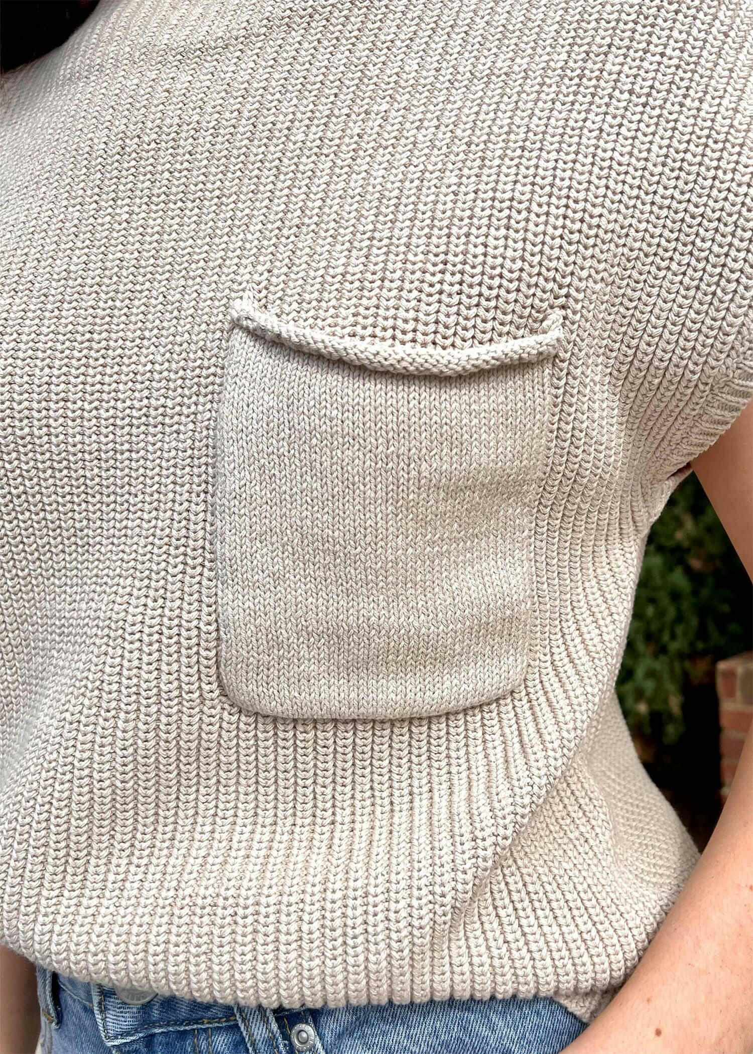 What A Natural Sweater - Natural Tops MerciGrace Boutique.