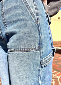 What You Thought Dad Jean - Light Blue Jeans MerciGrace Boutique.
