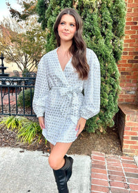 You're The Star Wrap Dress - Starlet Dress MerciGrace Boutique.